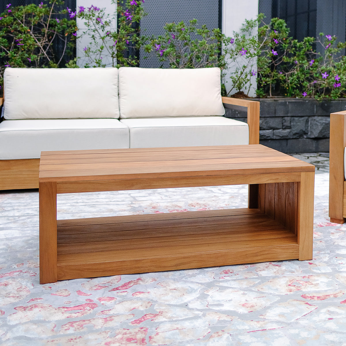 Hans Teak Wood Outdoor Coffee Table | Cambridge Casual