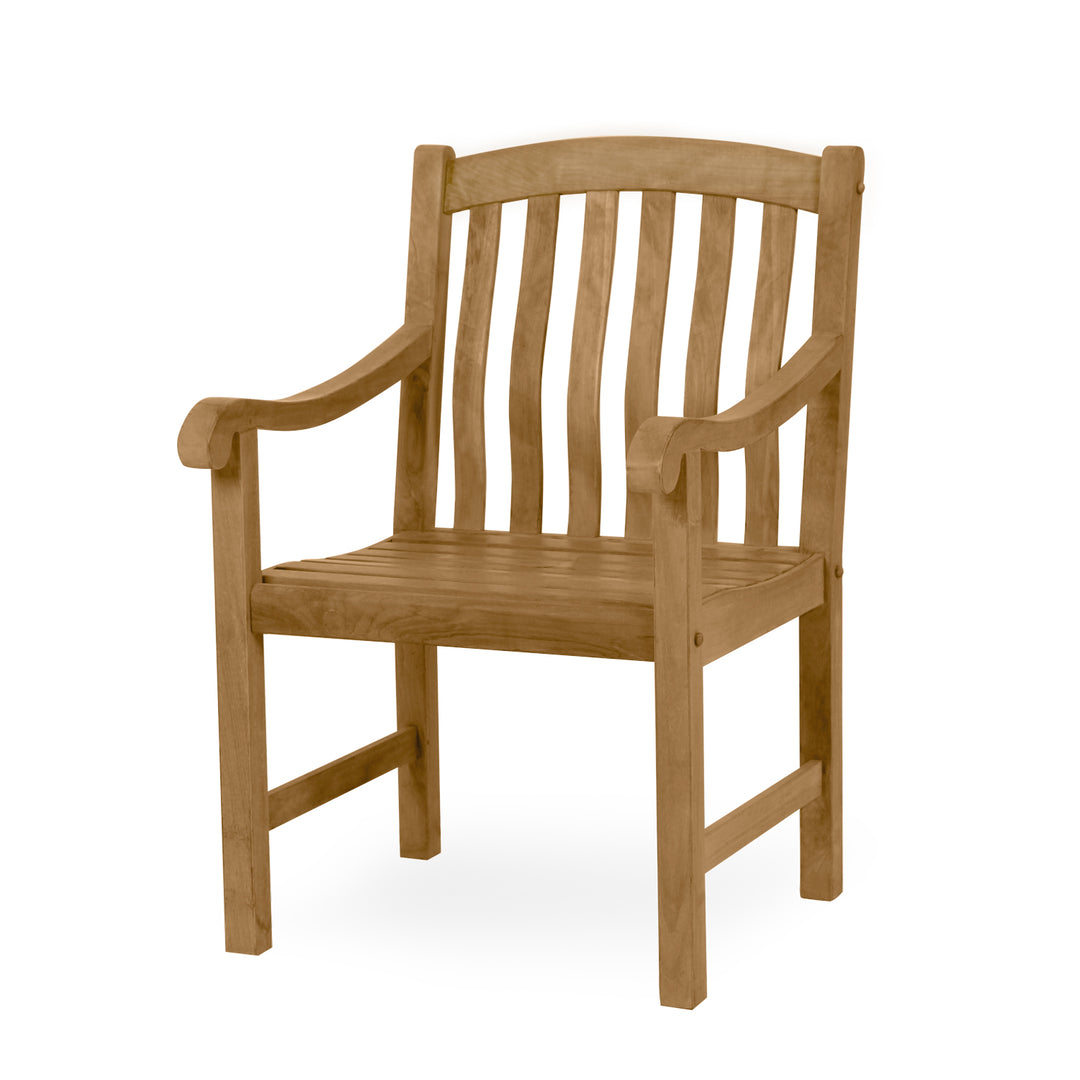 Vermont Teak Wood Outdoor Dining Chair - Cambridge Casual [DETAILS]