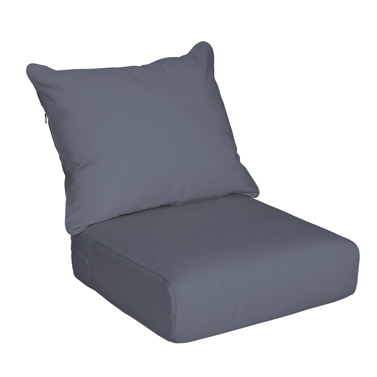 Gray deep discount seat outdoor cushions