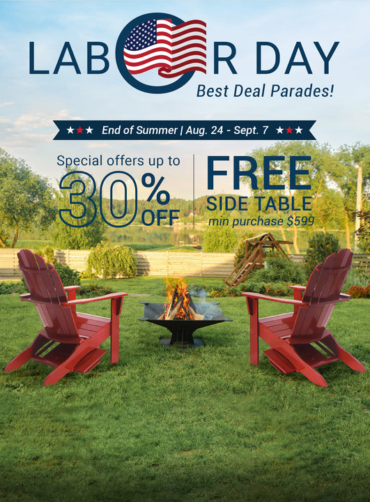 Get Ready for Labor Day with Cambridge Casual Teak Patio Furniture!