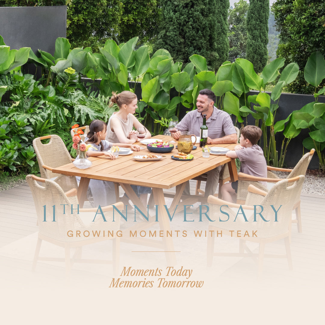 Moments Today, Memories Tomorrow: Celebrating 11 Years of Growing Moments with Teak