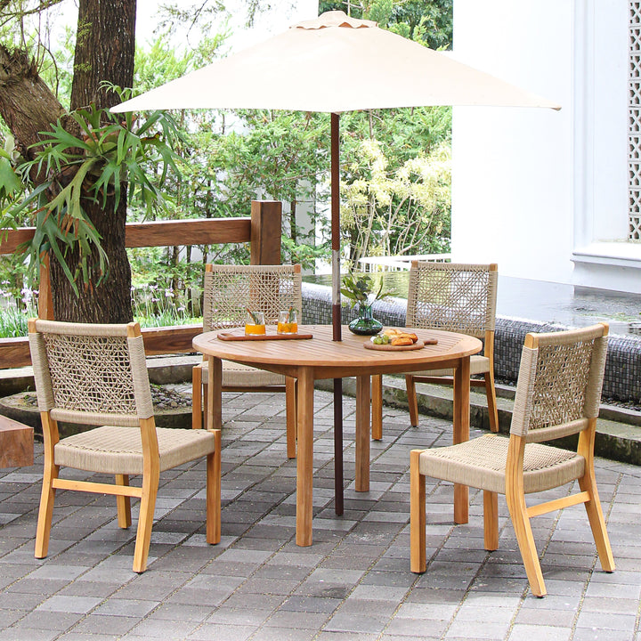 Explore Outdoor Charm with the Eden Teak Collection by Cambridge Casual