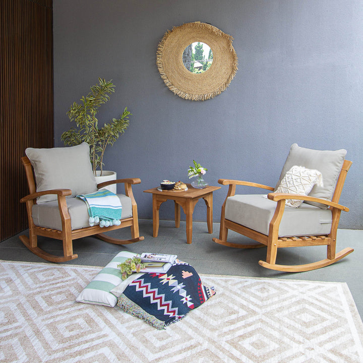 Why It’ll Make You Fall in Love with Staying Home: Deep-Seating Outdoor Rocking Chairs That Embrace Every Moment