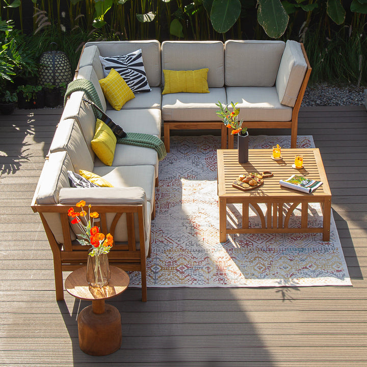 Cambridge Casual’s Modular Teak Sofas: Your Ideal Outdoor Gathering Spot