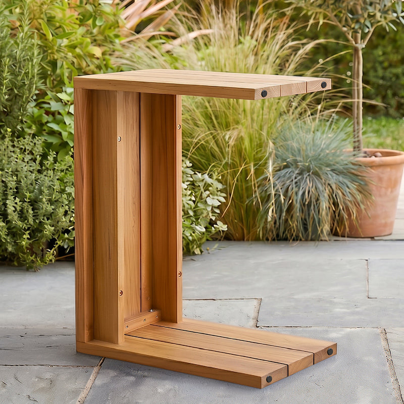 Napa Teak Wood Outdoor Side Table