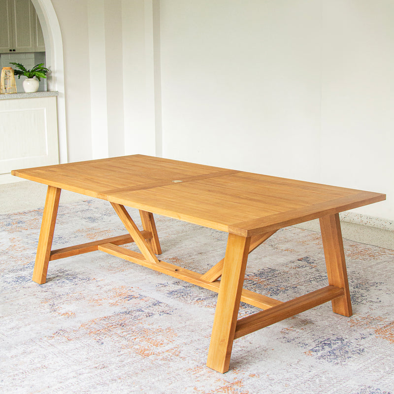 Eden Teak Wood Outdoor Dining Table