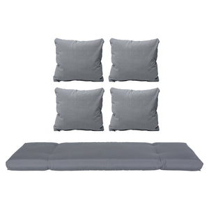 Spunpoly Gray Outdoor Cushion Slipcover Replacement for Seating of Carlota Outdoor Convertible Sofa Daybed