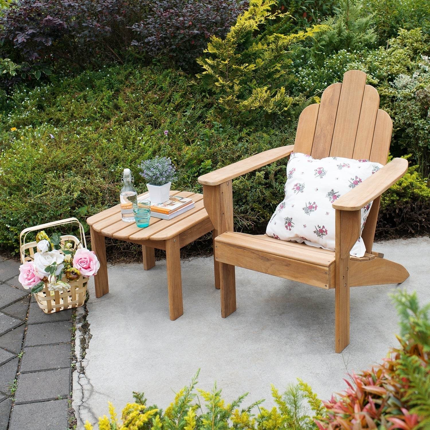 Richmond Teak Wood Adirondack Chair