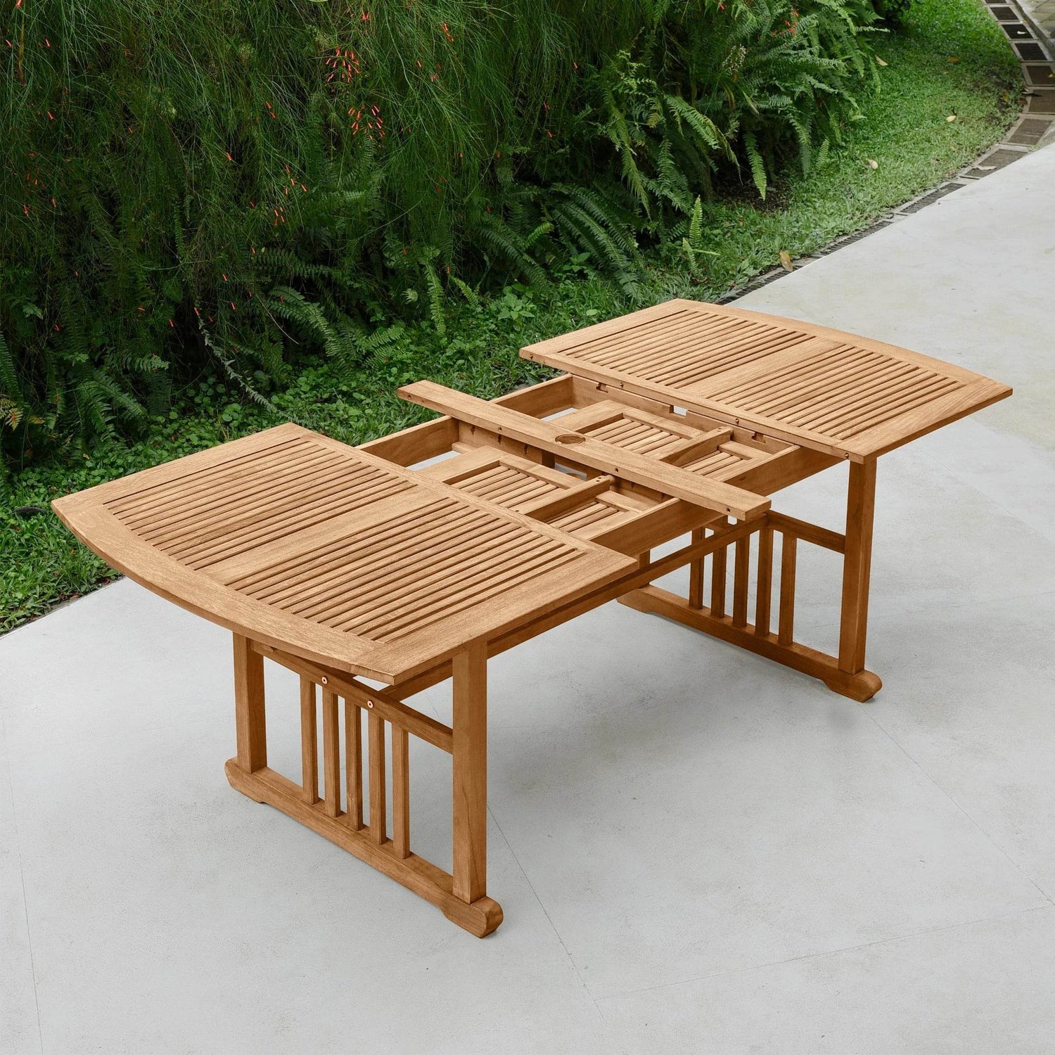 Richmond Teak Wood Outdoor Extendable Dining Table