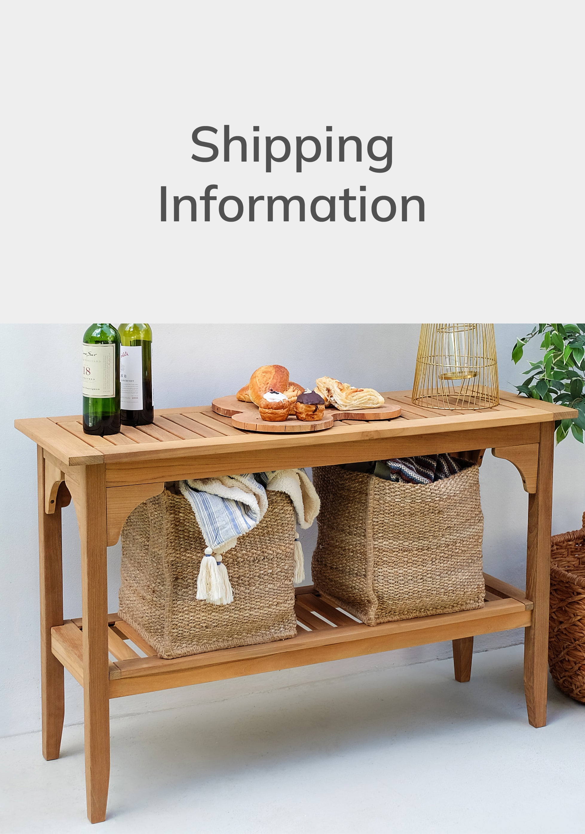 Shipping Information