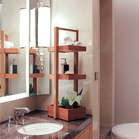 Dussi Teak Wood Shower Caddy