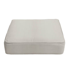 Abbington 8 Piece Patio Sectional Outdoor Beige Cushion Slipcover Replacement