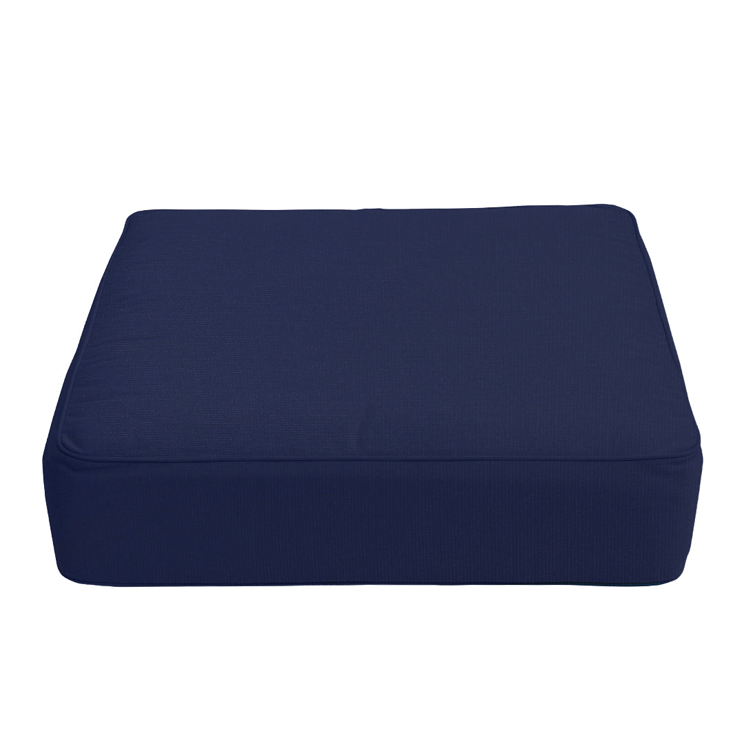 Spunpoly Navy Outdoor Cushion Slipcover Replacement for Seating of Abbington 8 Piece Patio Sectional Set - Cambridge Casual [DETAILS]