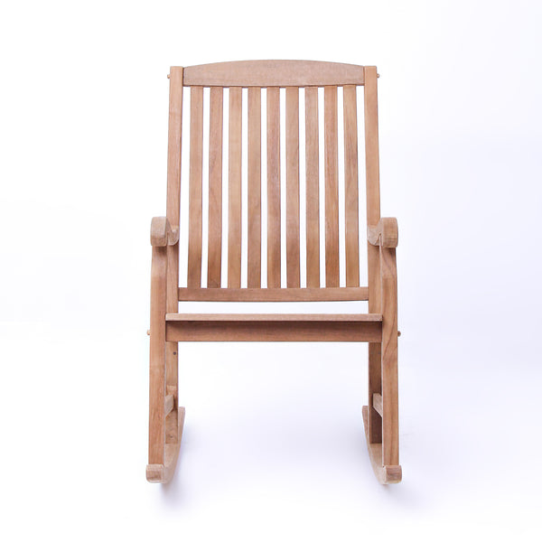 Vermont Teak Wood Porch Rocking Chair