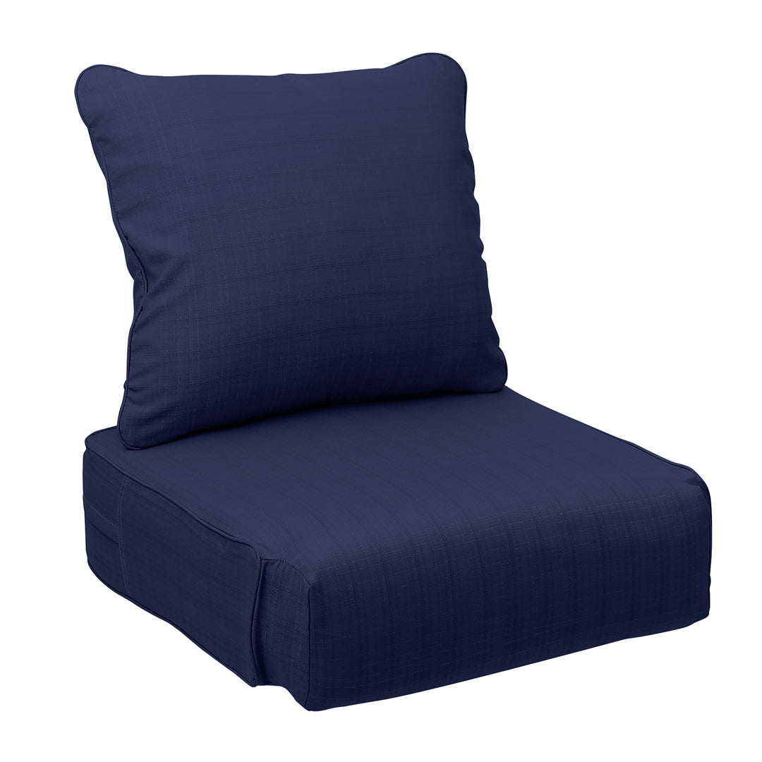 Spunpoly Navy Outdoor Cushion Slipcover Replacement for Seating of Caterina 7 Piece Patio Conversation Set - Cambridge Casual [DETAILS]