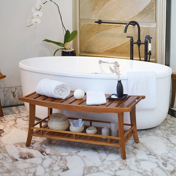 Teak Indoor bath Indoor Bath Furniture Cambridge Casual