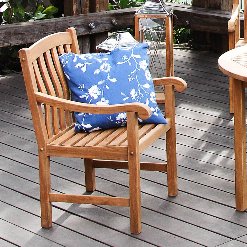 Vermont Teak Wood Outdoor Dining Chair - Cambridge Casual