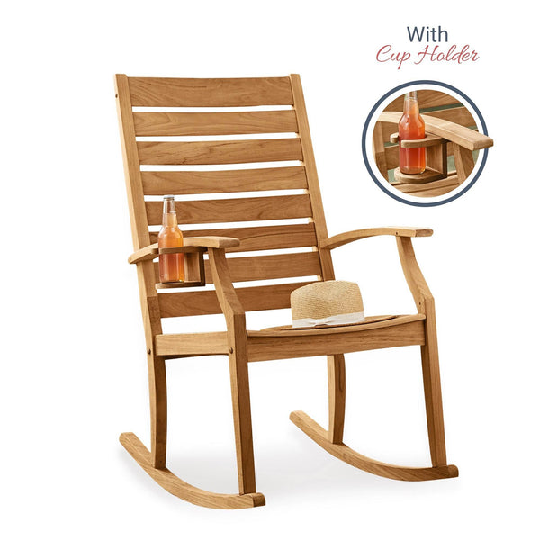 Teak Rocking Chairs | Outdoor Patio Rocking Chairs | Teak Patio Rocker ...