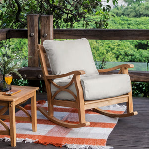 Rocking Chairs | Outdoor Patio Rocking Chairs | Teak Rocker – Cambridge ...