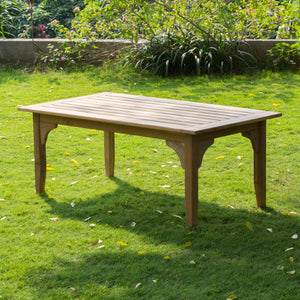 Caterina Teak Wood Outdoor Coffee Table - Cambridge Casual