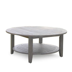Richmond Weathered Teak Wood Outdoor Coffee Table - Cambridge Casual