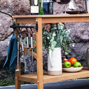 Abbington Teak Wood Outdoor Console Table - Cambridge Casual