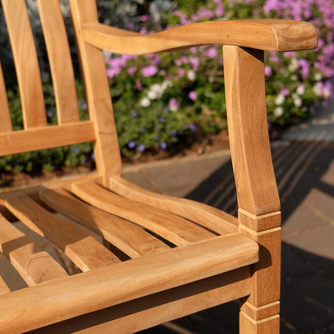 Richmond Teak Wood Porch Rocking Chair - Cambridge Casual [DETAILS]