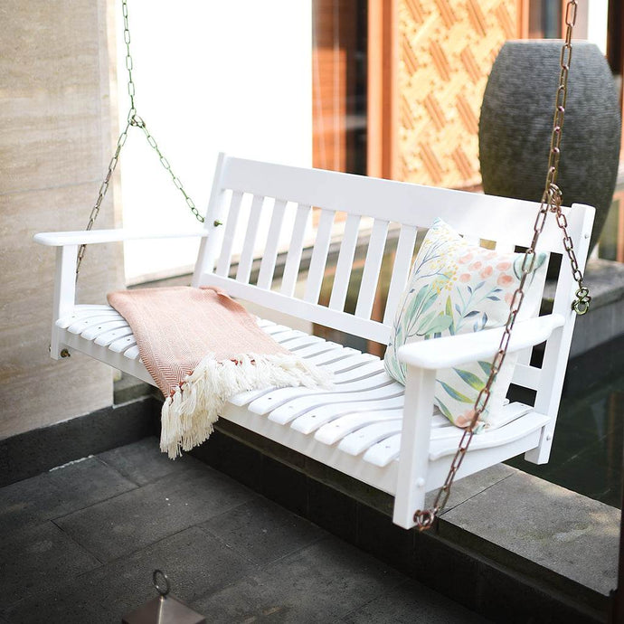 Garden Benchs | Solid Wood Loveseat Gliders | Teak Patio Swings ...