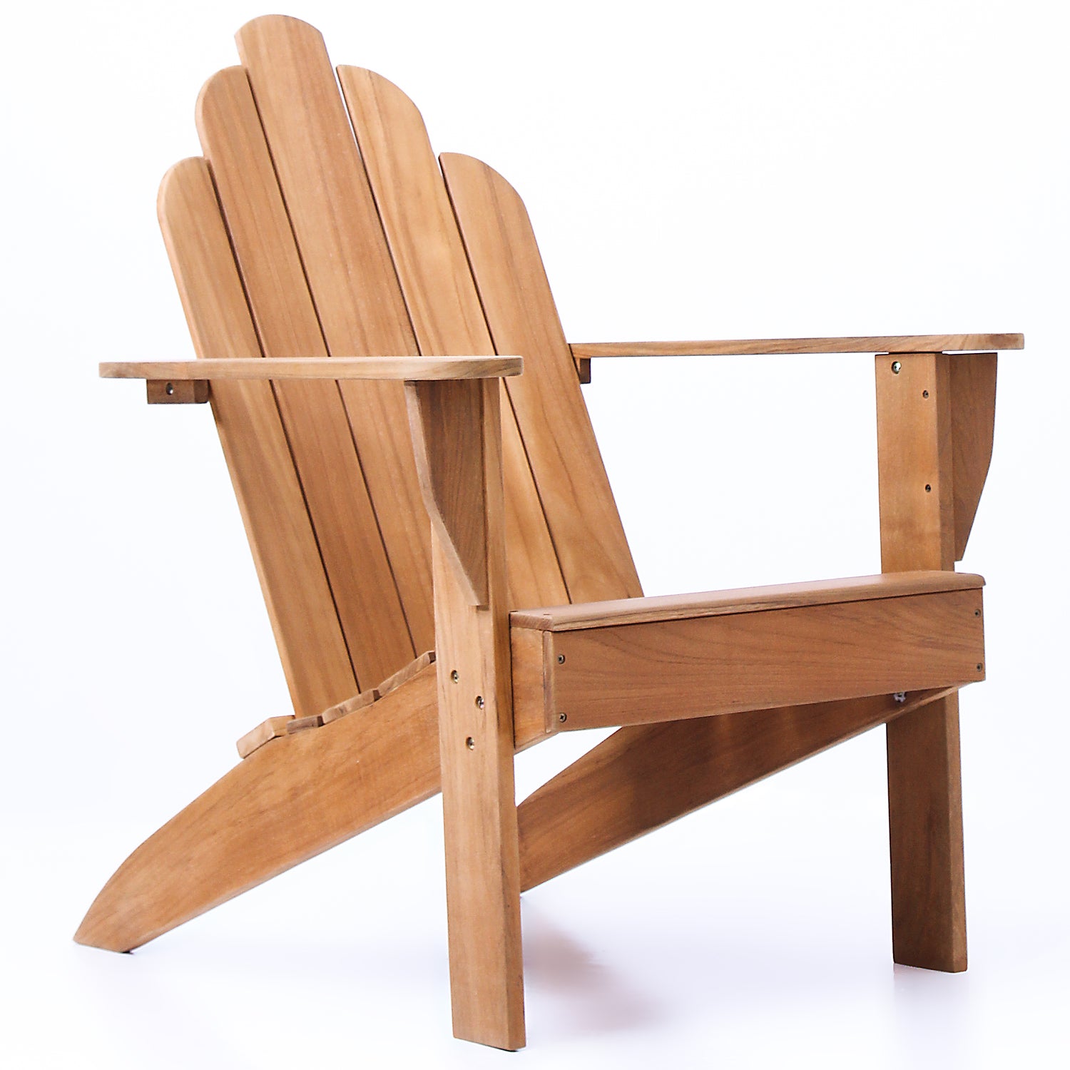 Richmond Teak Wood Adirondack Chair - Cambridge Casual